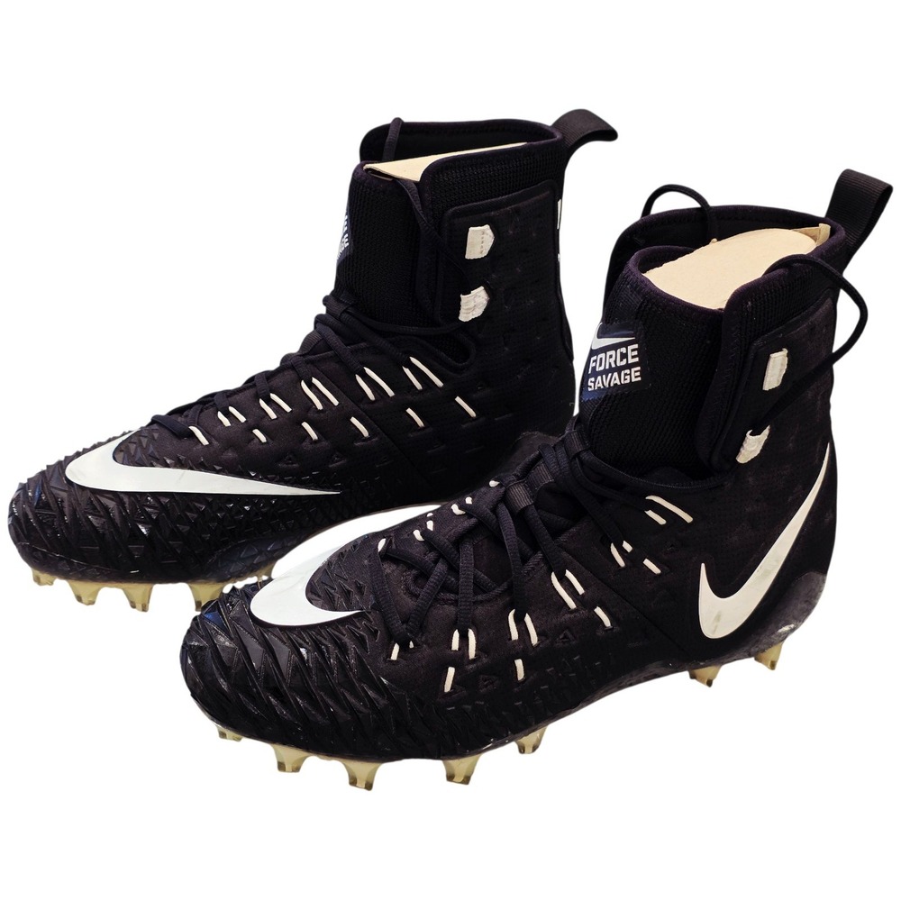 Men's Nike Force Savage Elite TD Football Cleats Black Sz 12 857063-011